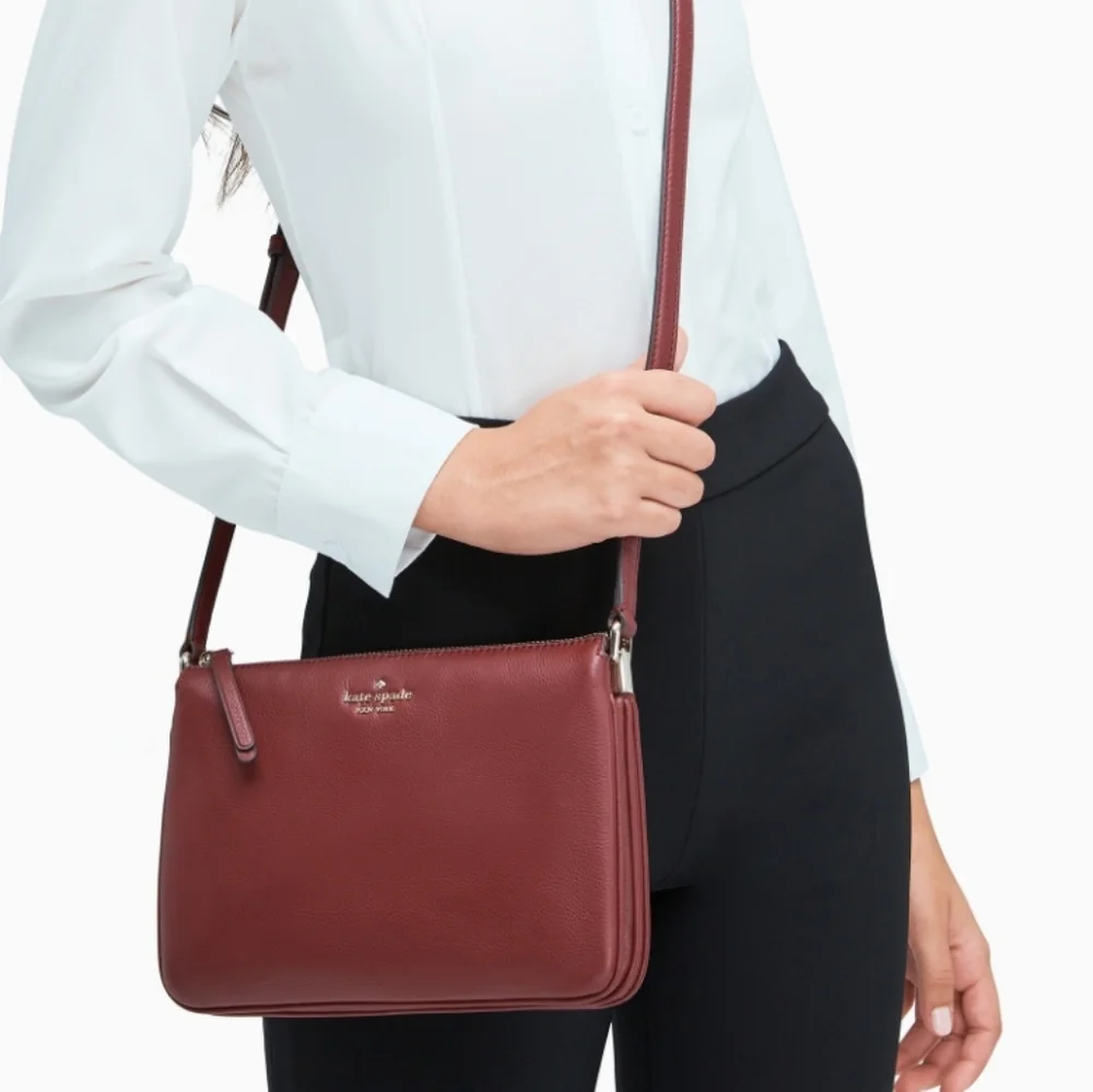 Kate Spade Jackson Triple Gusset Crossbody Bag